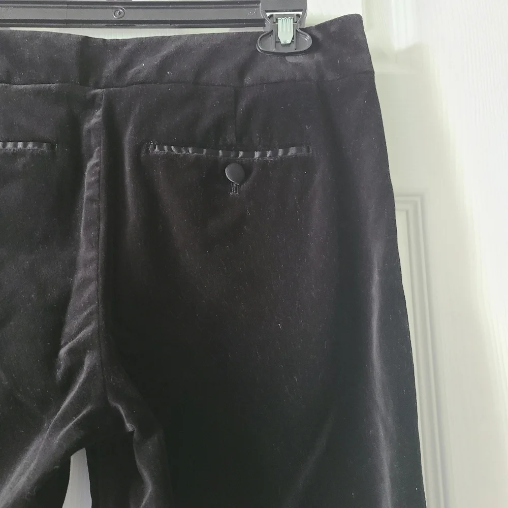 Boden Velvet Tuxedo Pants - Picture 2 of 6